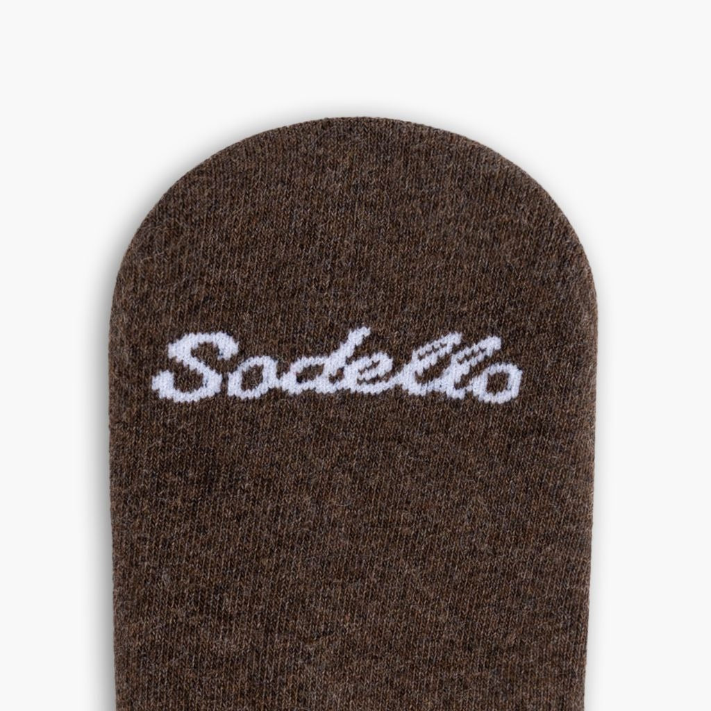 Women's Classic No Show Sock | Brown