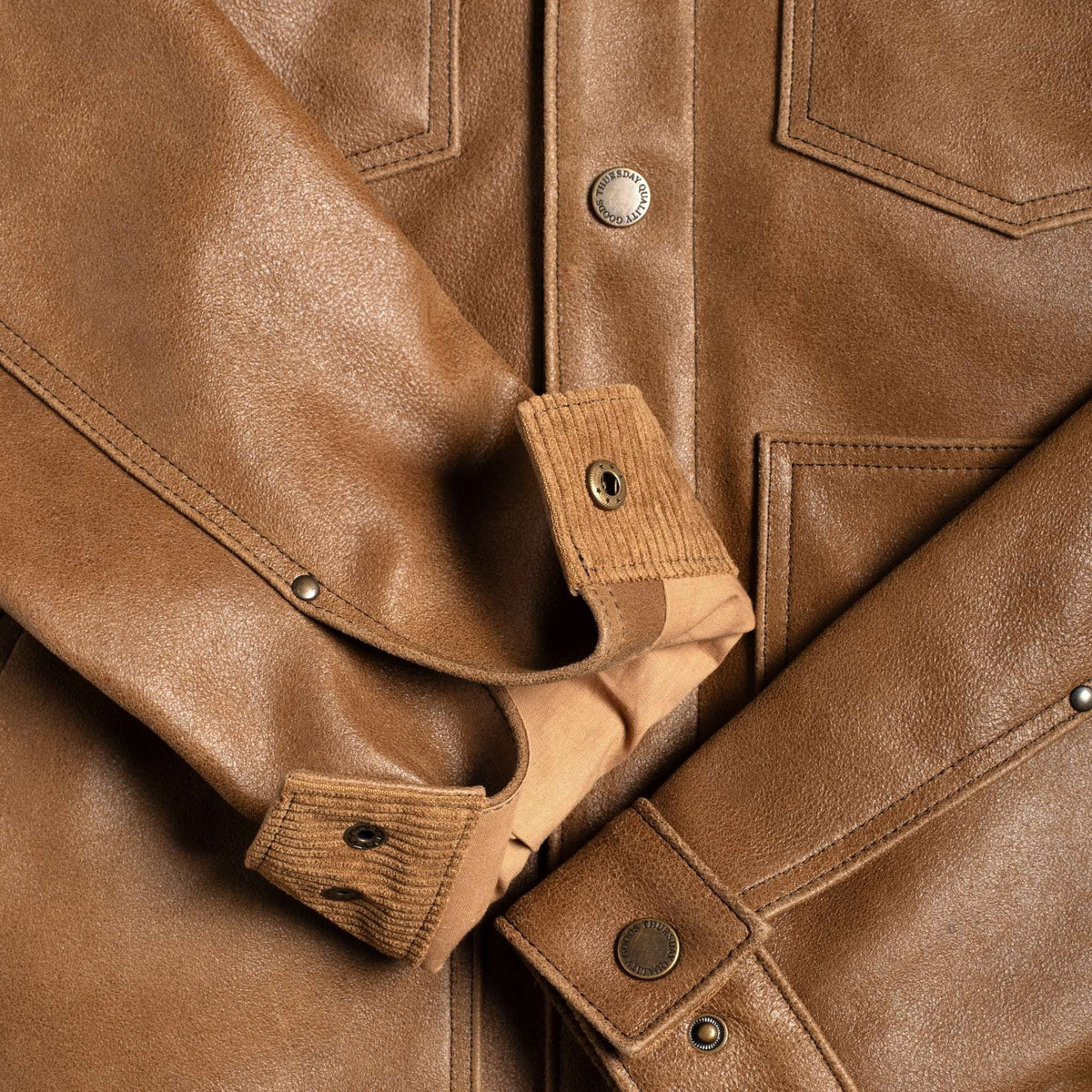Roughout Cruiser Jacket | Natural