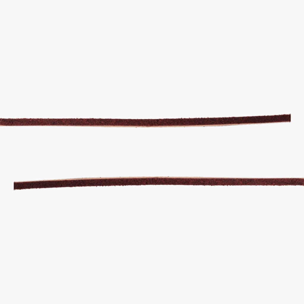 Leather Laces | Burgundy