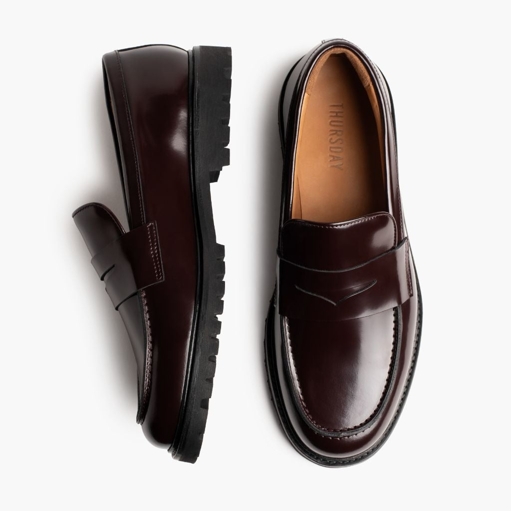 Penny | Burgundy