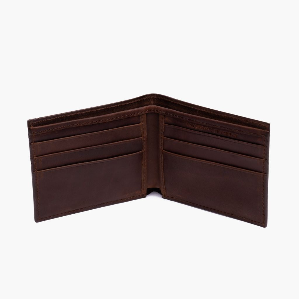 Bifold Wallet | Rustic Brown