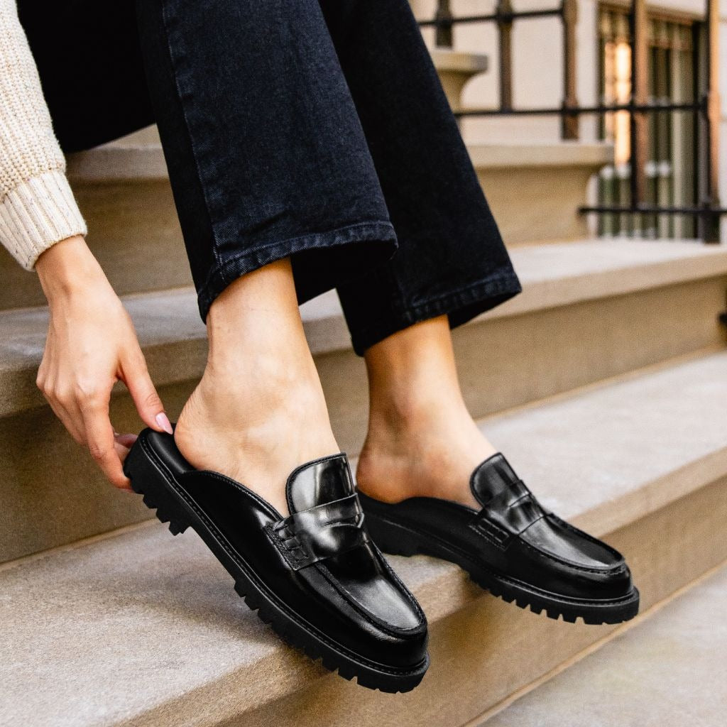 Penny Mule | Black