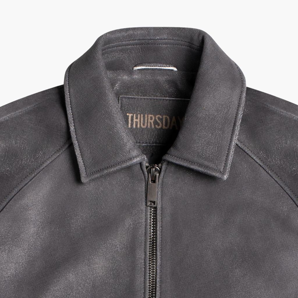 Major League Jacket | Grey Textured