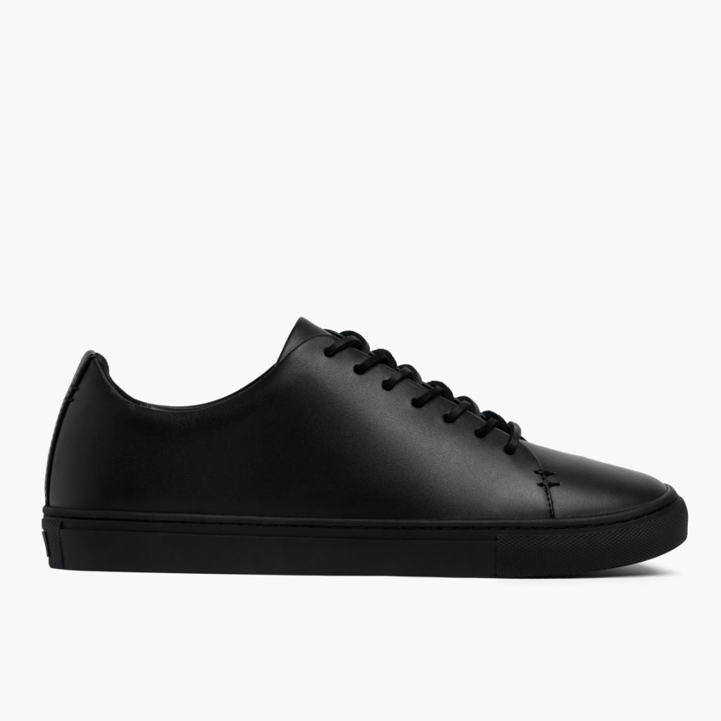 [S] Women's Premier Low Top | Black Vachetta