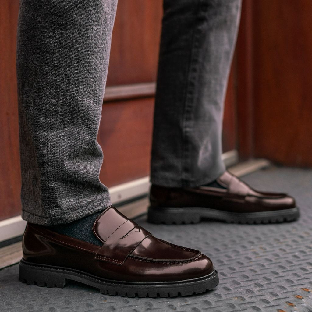 Penny | Burgundy
