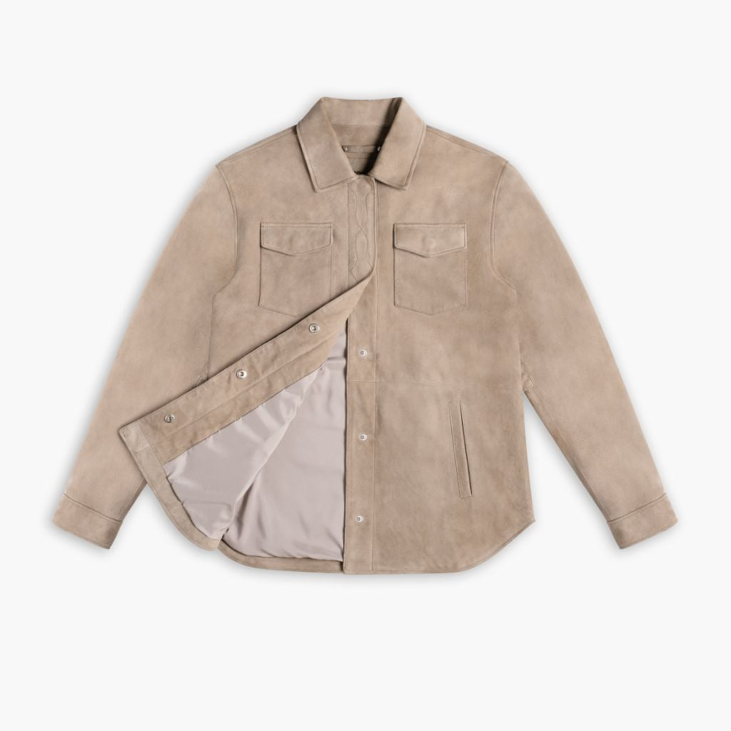 Dakota Shirt Jacket | Taupe