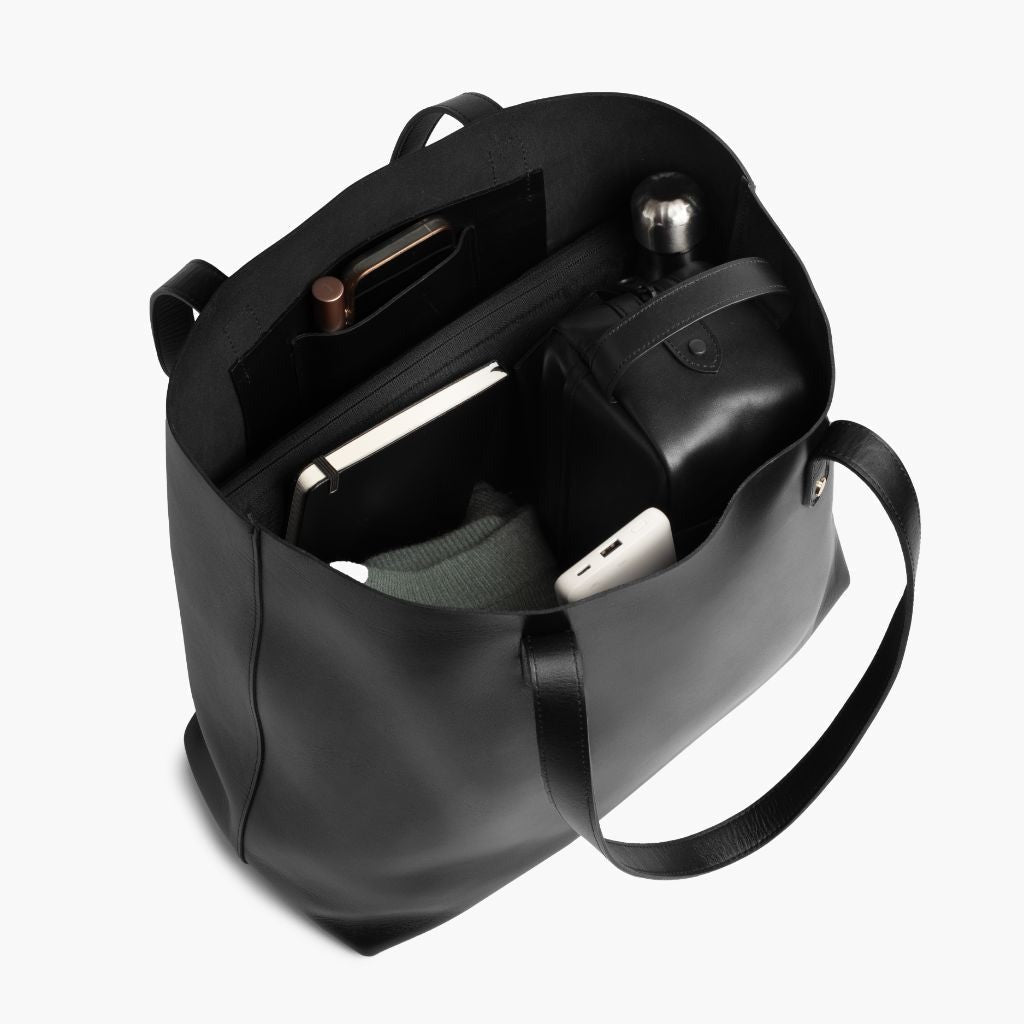 Everyday Tote | Black (XL) (Gold)