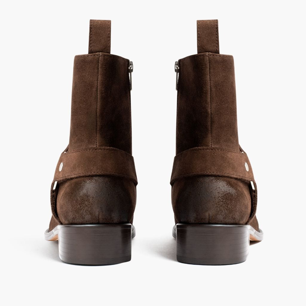 Harness | Dark Brown Suede