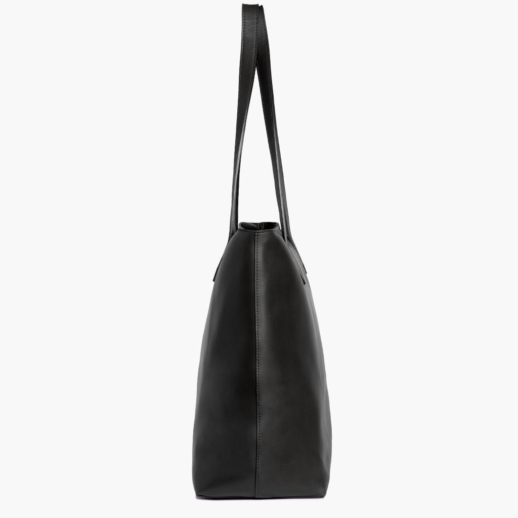 Everyday Tote | Black (XL) (Zipper)