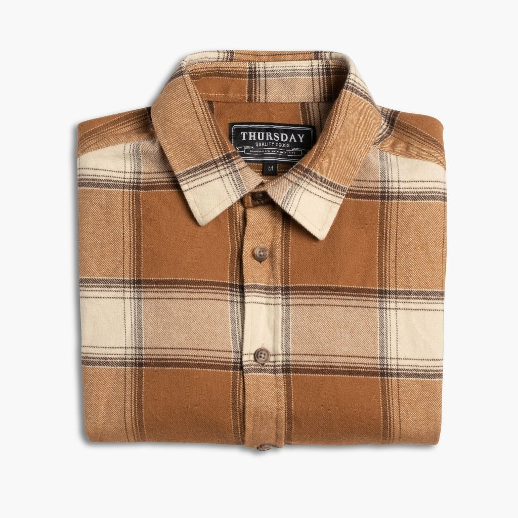 Forever Flannel Shirt | Butterscotch