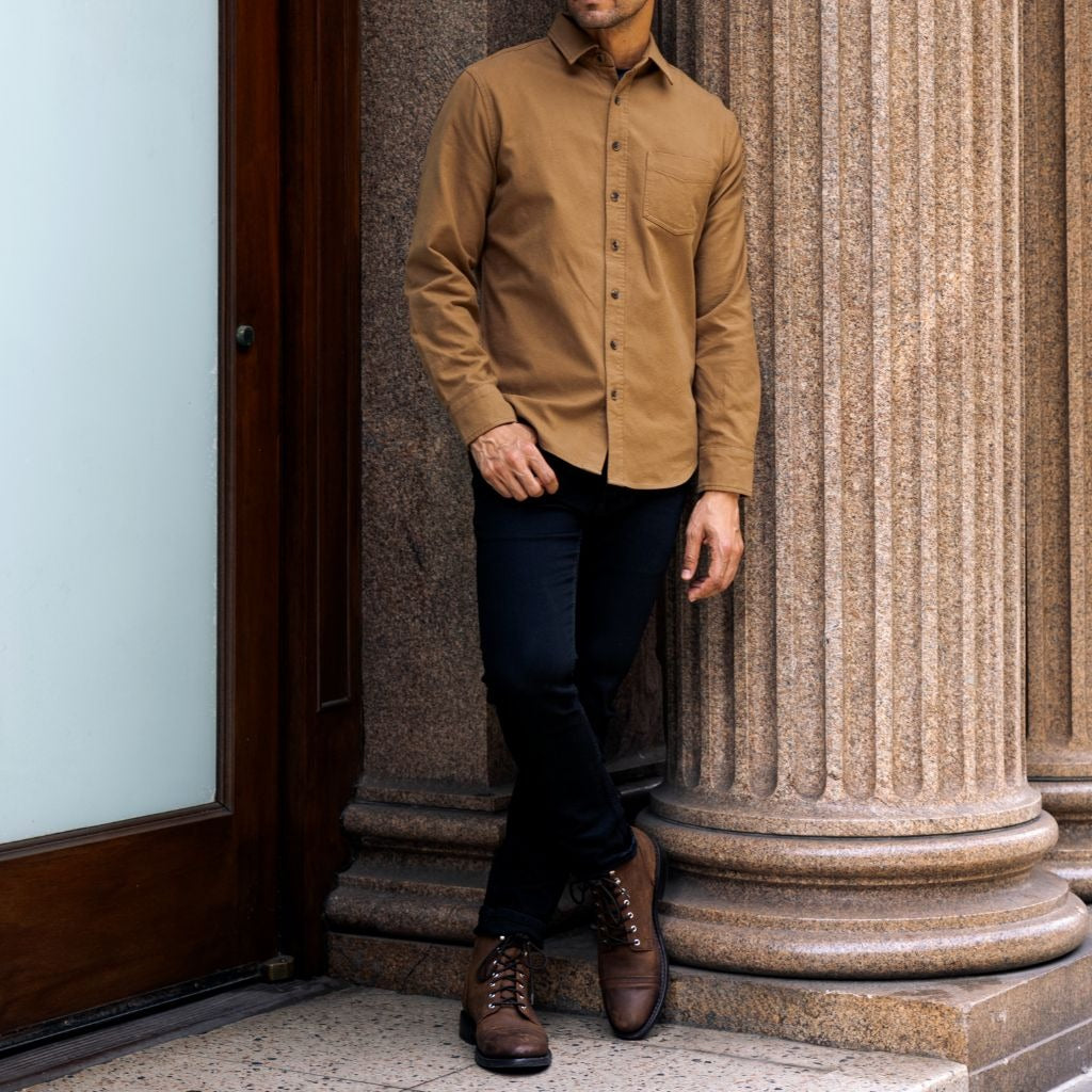 Solid Shirt | Coyote