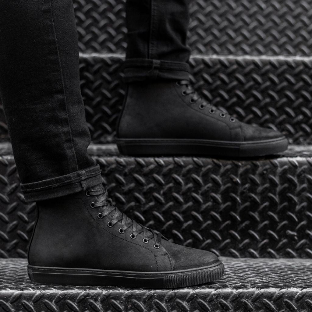 [S] Premier High Top | Black Matte