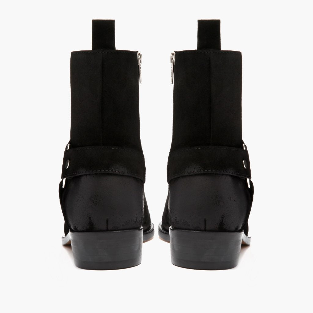 Harness | Black Suede