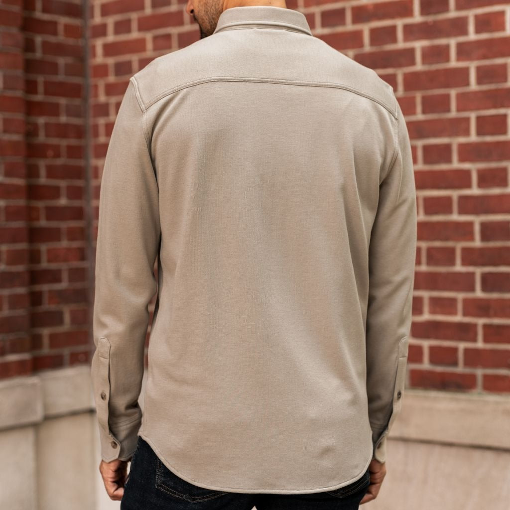 Everyday Button-Down Shirt | Taupe