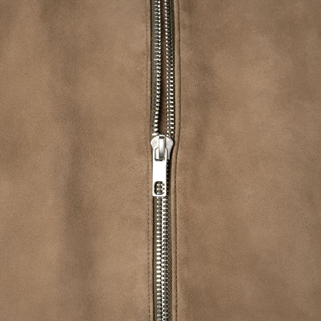 [S] Racer Jacket | Taupe