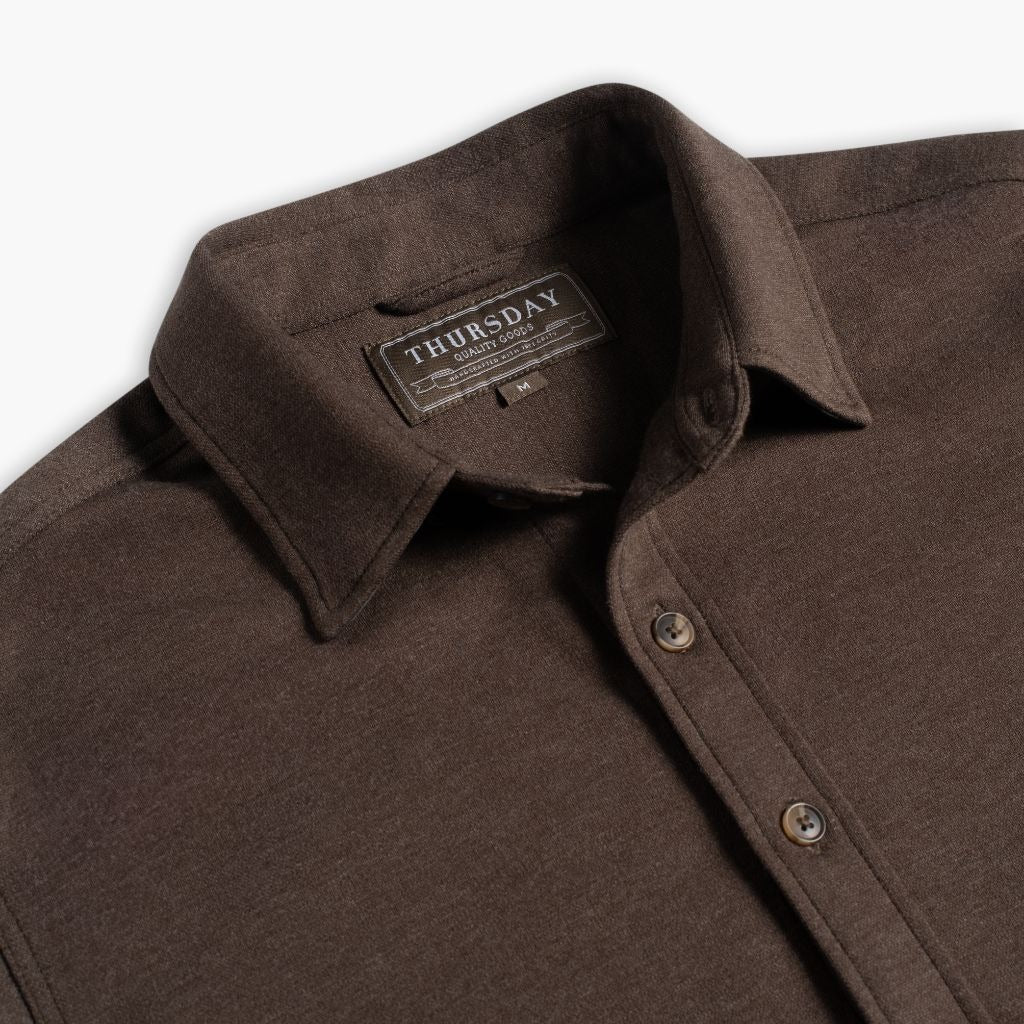 Everyday Button-Down Shirt | Brown