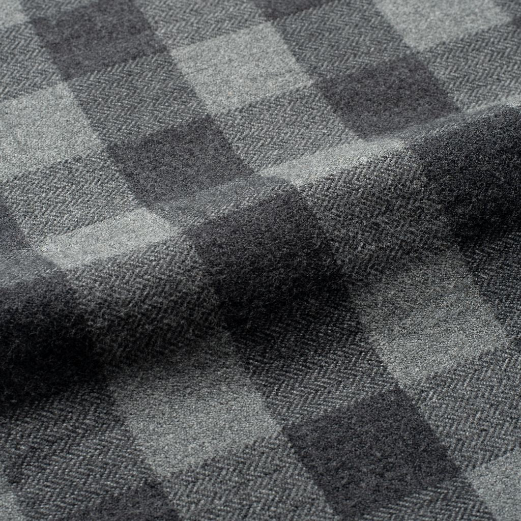 Buffalo Check Shirt | Black & Grey