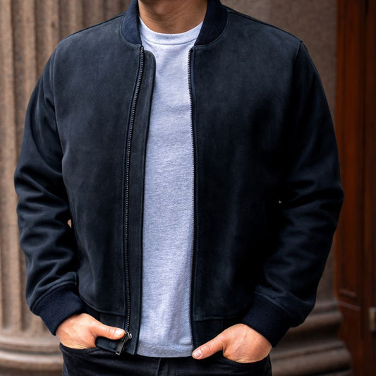 Bomber Jacket | Navy