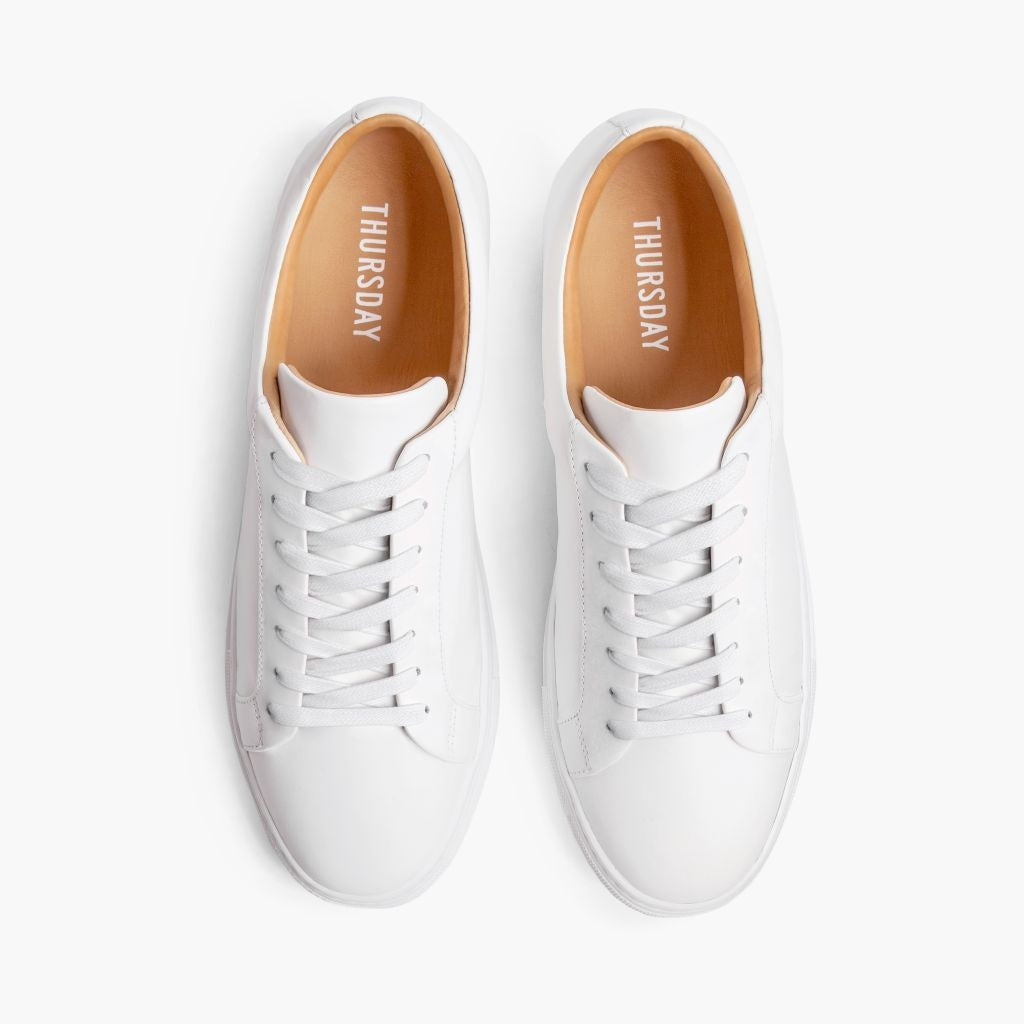 Women's Premier Low Top | White (Blind Eyelets)