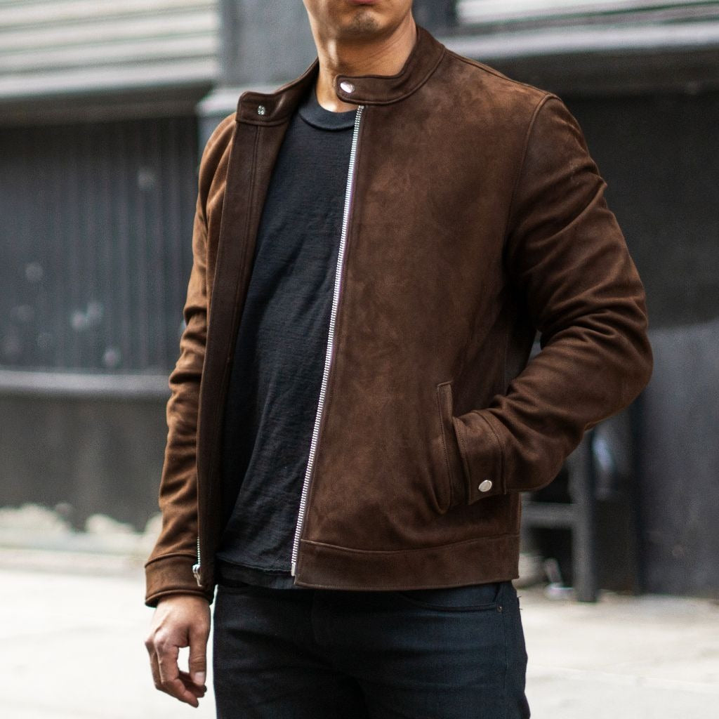 [S] Racer Jacket | Tobacco