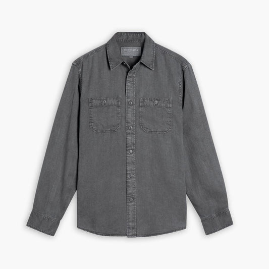 Chambray Workshirt | Charcoal