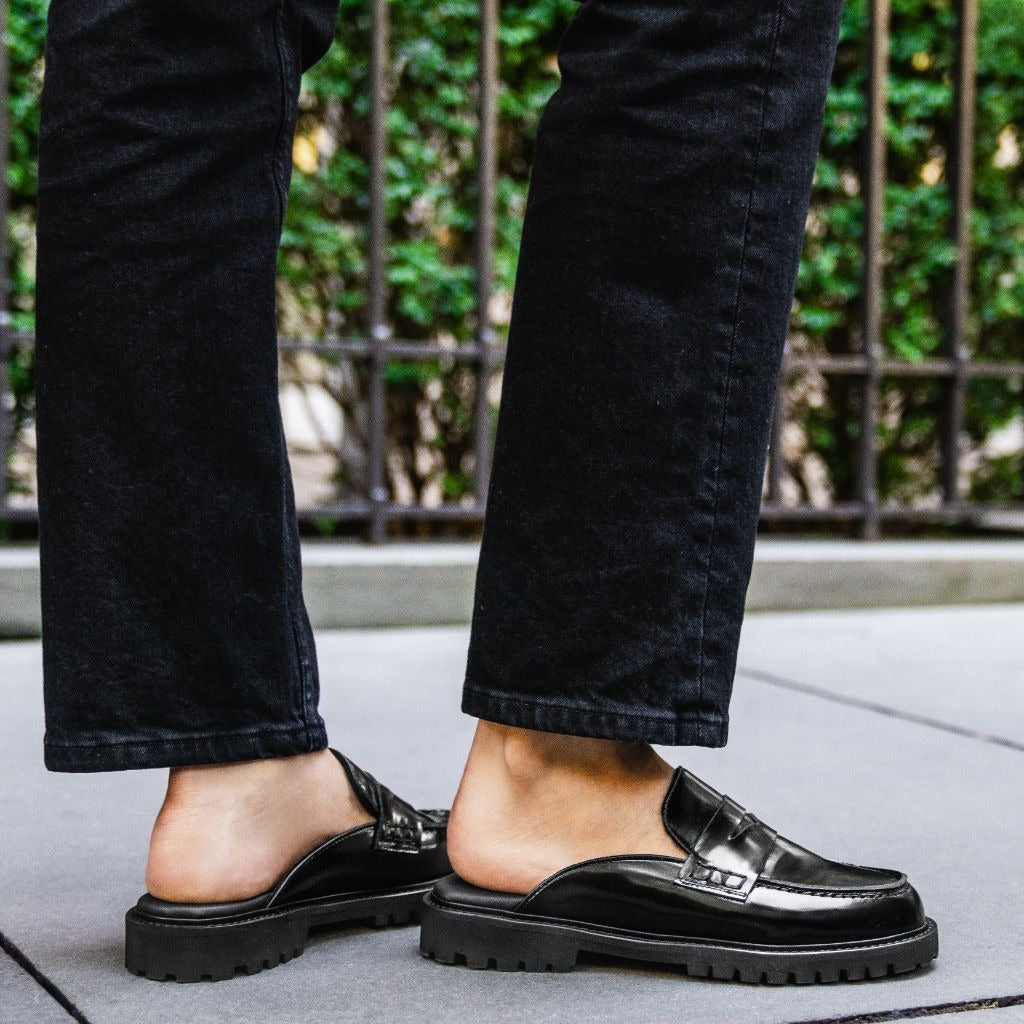Penny Mule | Black