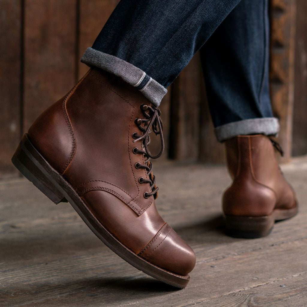 Heritage Captain | Rustic Brown