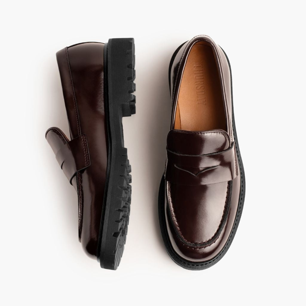Penny | Burgundy