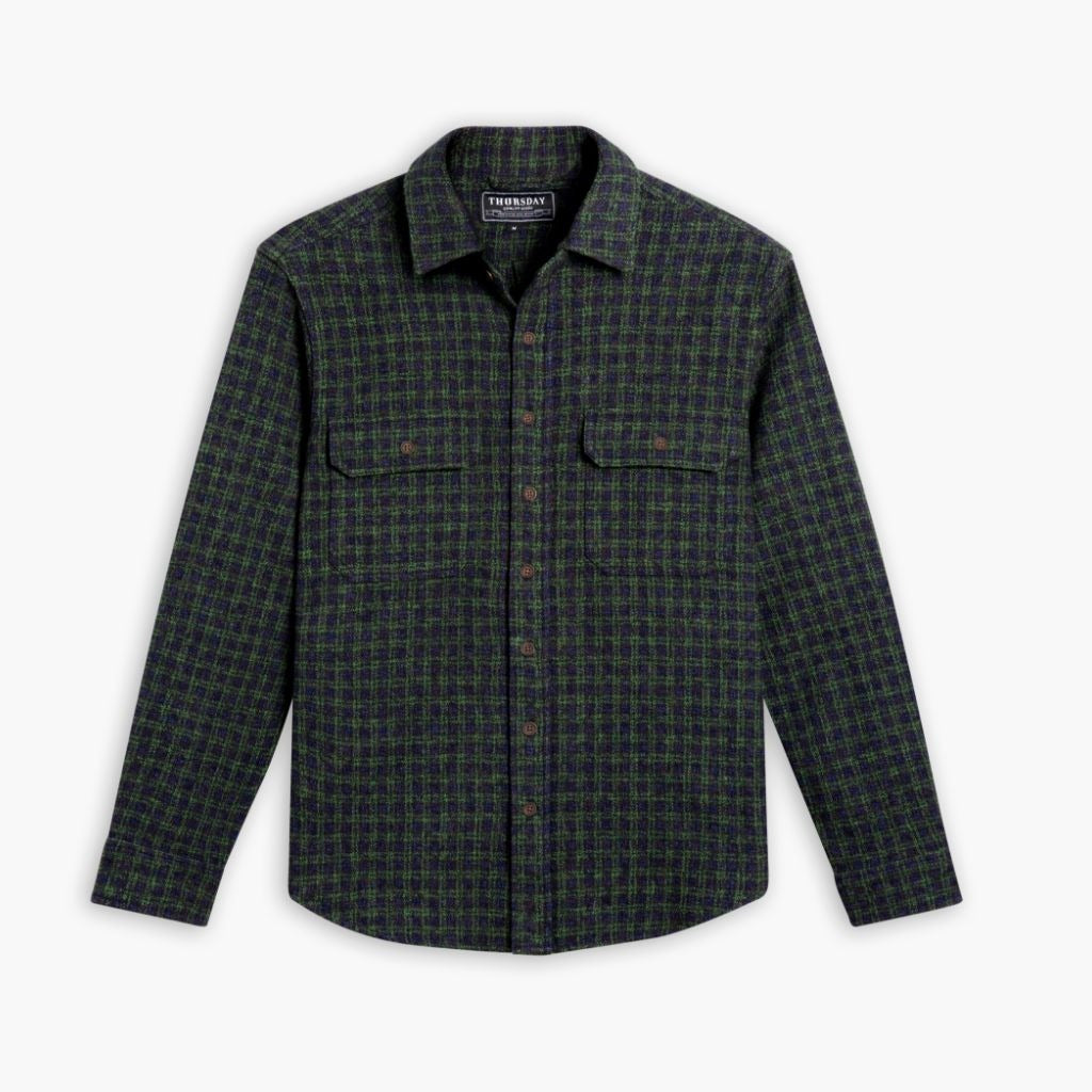 Summit Flannel Shirt | Pine