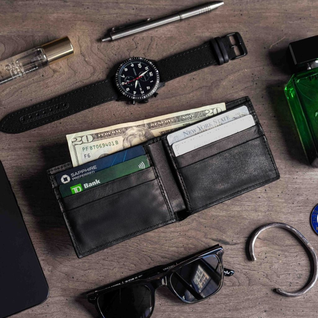 Bifold Wallet | Black x Natural Teacore