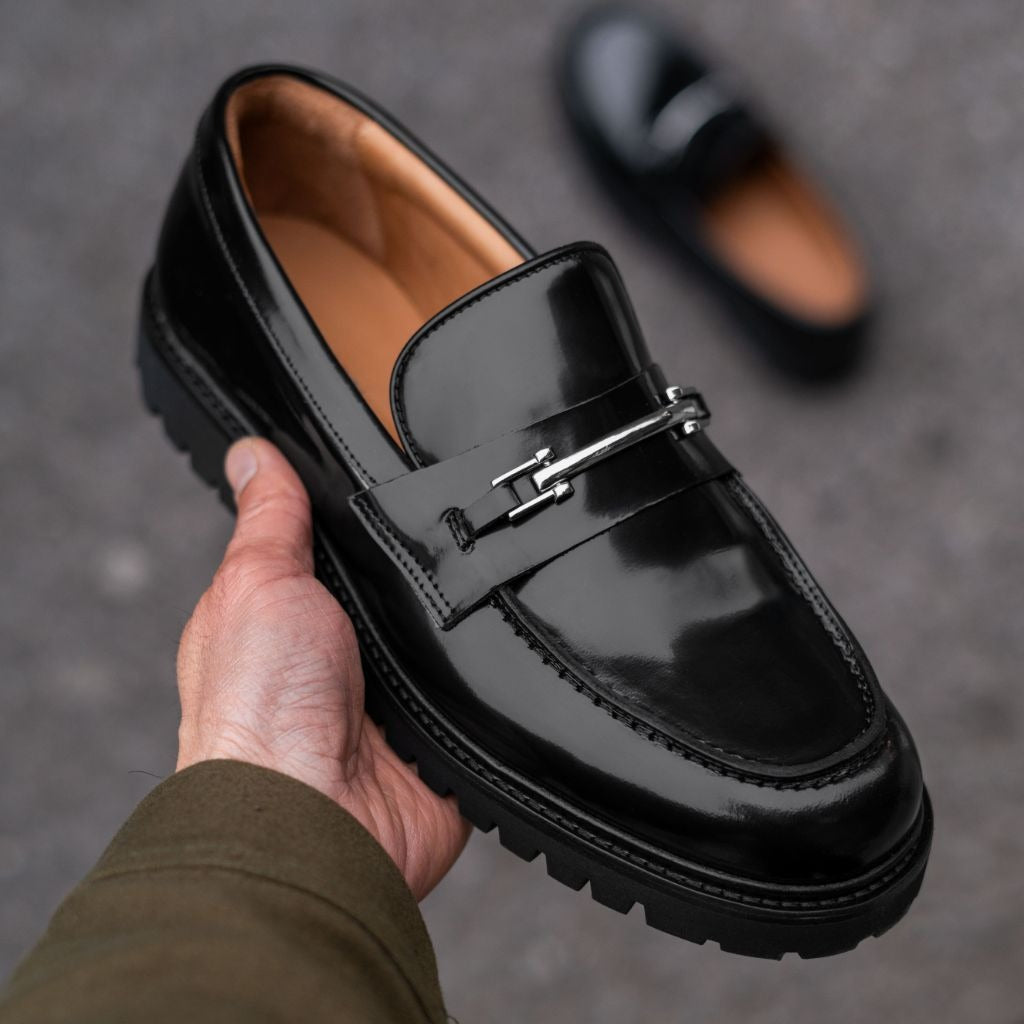 Penny | Black & Silver