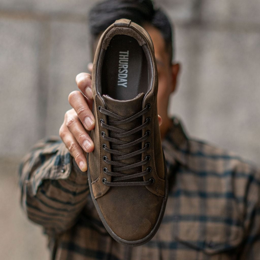 [S] Premier Low Top | Tobacco