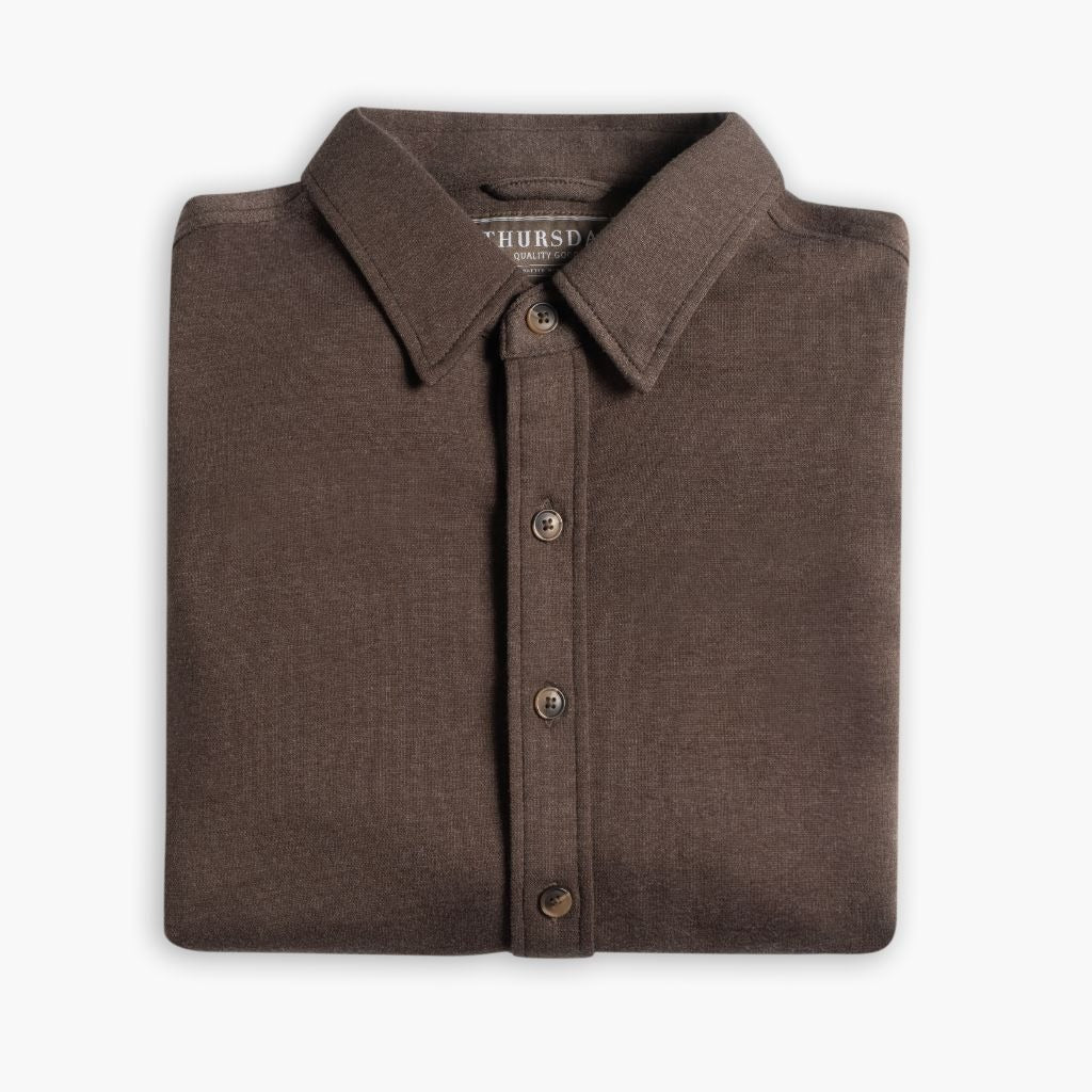 Everyday Button-Down Shirt | Brown